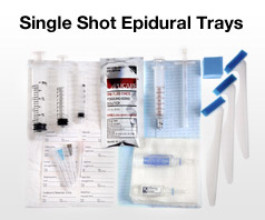 Single Shot Epidural Trays