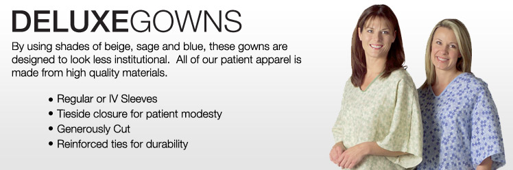 Deluxe Patient Gowns