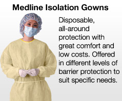 Unisex Isolation Gown