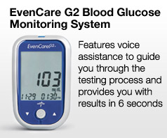 EvenCare G2 Blood Glucose Monitoring System