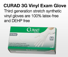 Curad 3G Vinyl Exam Glove