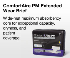 Comfort Aire PM Extended Wear Overnight Brief