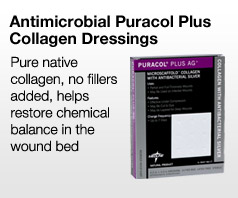 Antimicrobial Puracol Plus Collagen Dressing