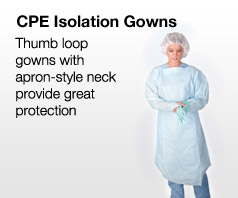 CPE Isolation Gowns