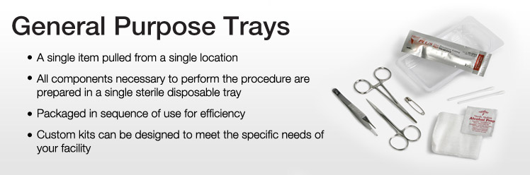 E Kits General Purpose Tray