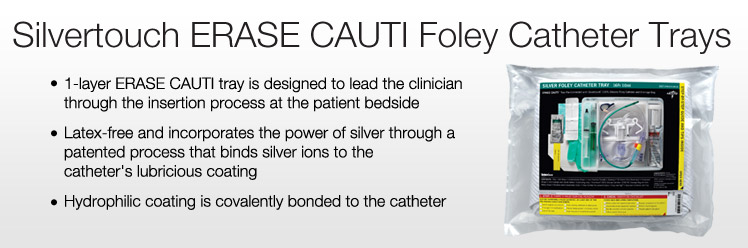 ERASE CAUTI Folet Catheter Trays