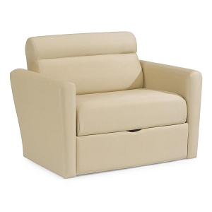 Strathmore Single Fold-Out Sleeper Chair by Flexsteel