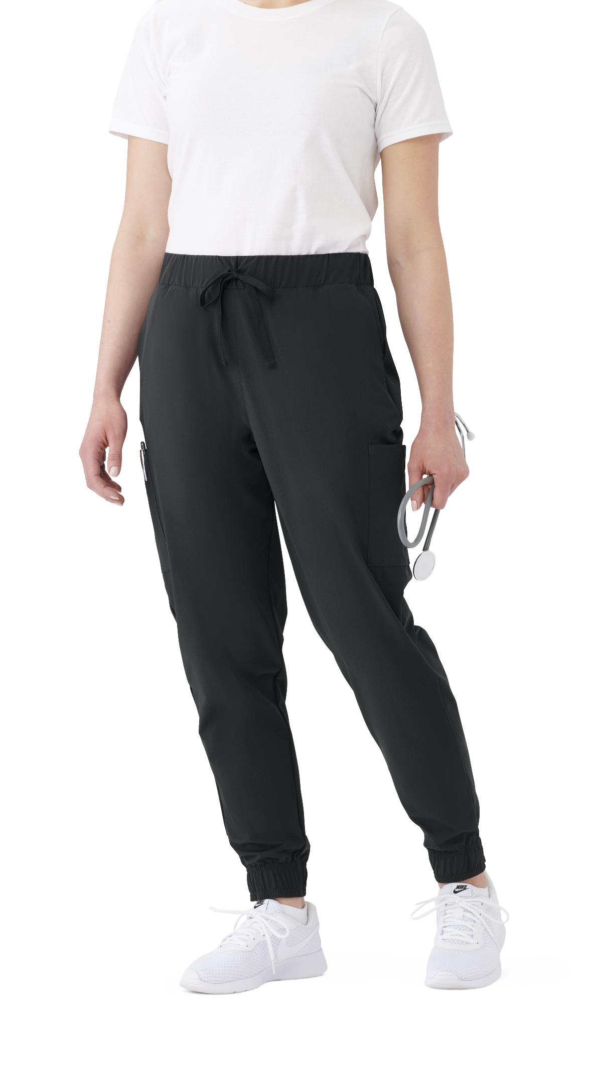 EverWear Women‘s 2-Pocket Elastic Waist Jogger Scrub Pants-Medline Textiles