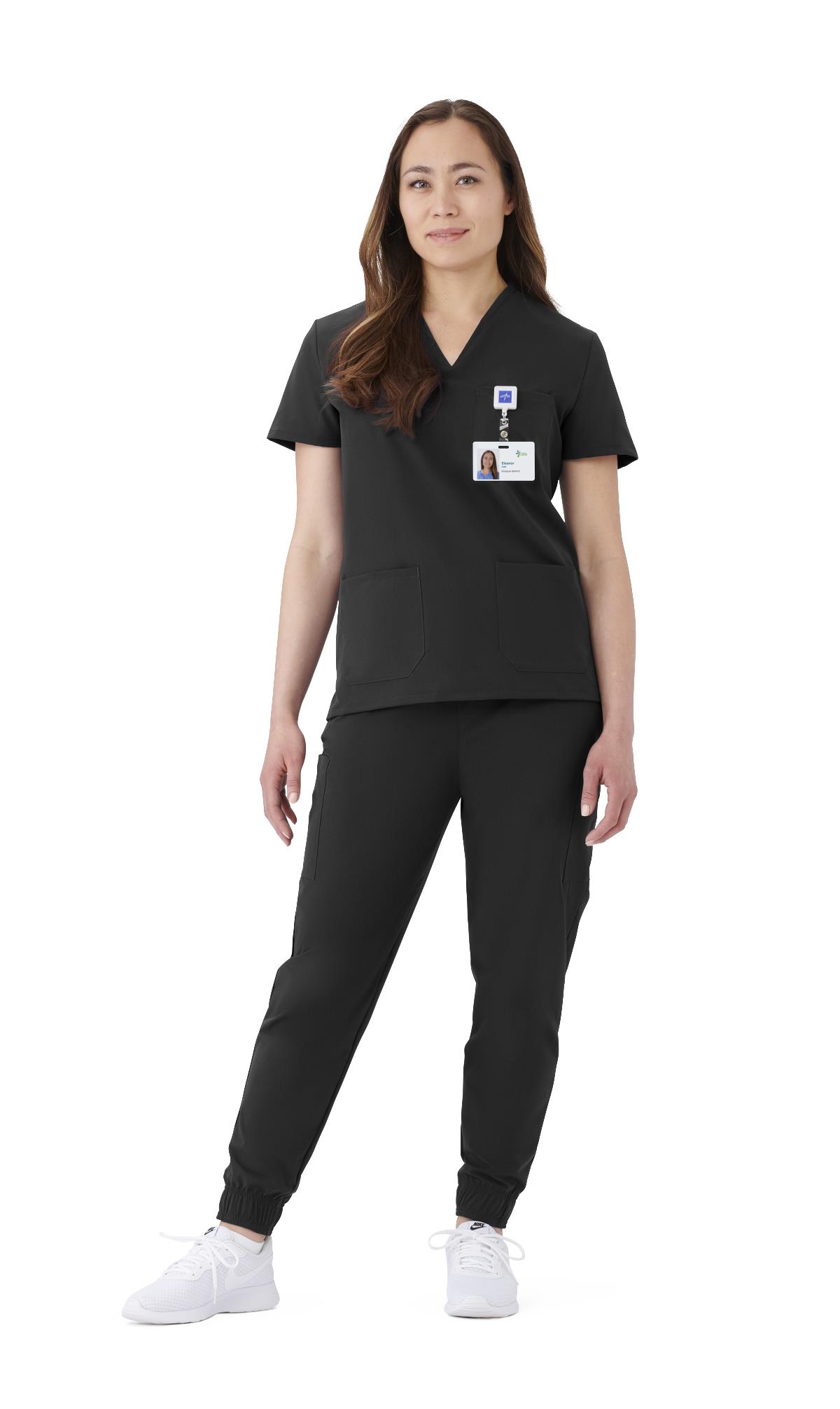 EverWear Women‘s 3-Pocket Scrub Tops-Medline Textiles