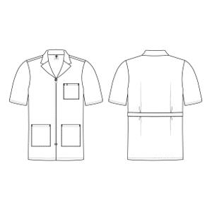 Medline Propel Unisex 4-Pocket Consultation-Length Lab Coats-Medline Textiles