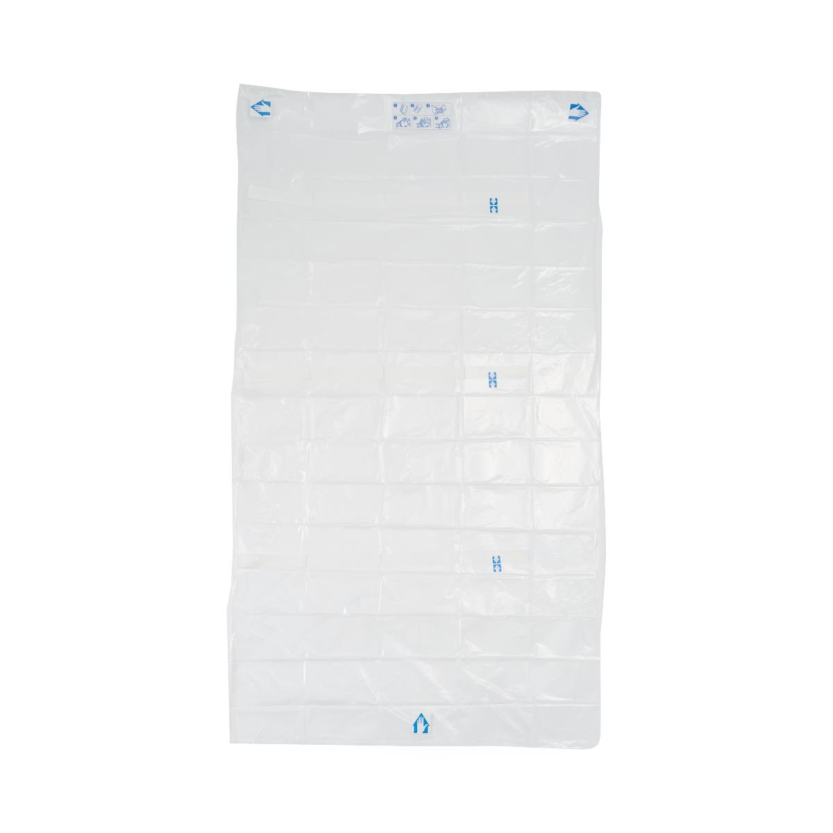 Clear Poly C-Arm Drapes with Adhesive Straps | Medline