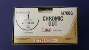 Chromic Gut Surgical Sutures by Ethicon 
