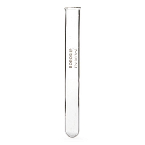 10 Pack Borosilicate Glass Round Bottom Test Tubes – Clear Glass Lab Tubes