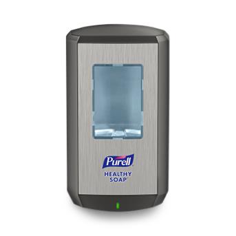 PURELL%C2%AE+CS8+Soap+Dispenser+-+Automatic+-+1.27+quart+Capacity+-+Site+Window%2C+Wall+Mountable%2C+Durable+-+Gray+-+1+%2F+Carton