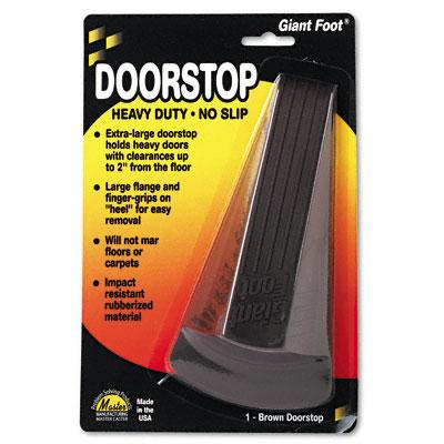Giant+Foot+Doorstop%2C+Brown+-+Heavy-Duty%2C+No-Slip%2C+6-3%2F4%26quot%3BL+x+3-1%2F2%26quot%3BW+x+2%26quot%3BH%2C+1%2Fpk
