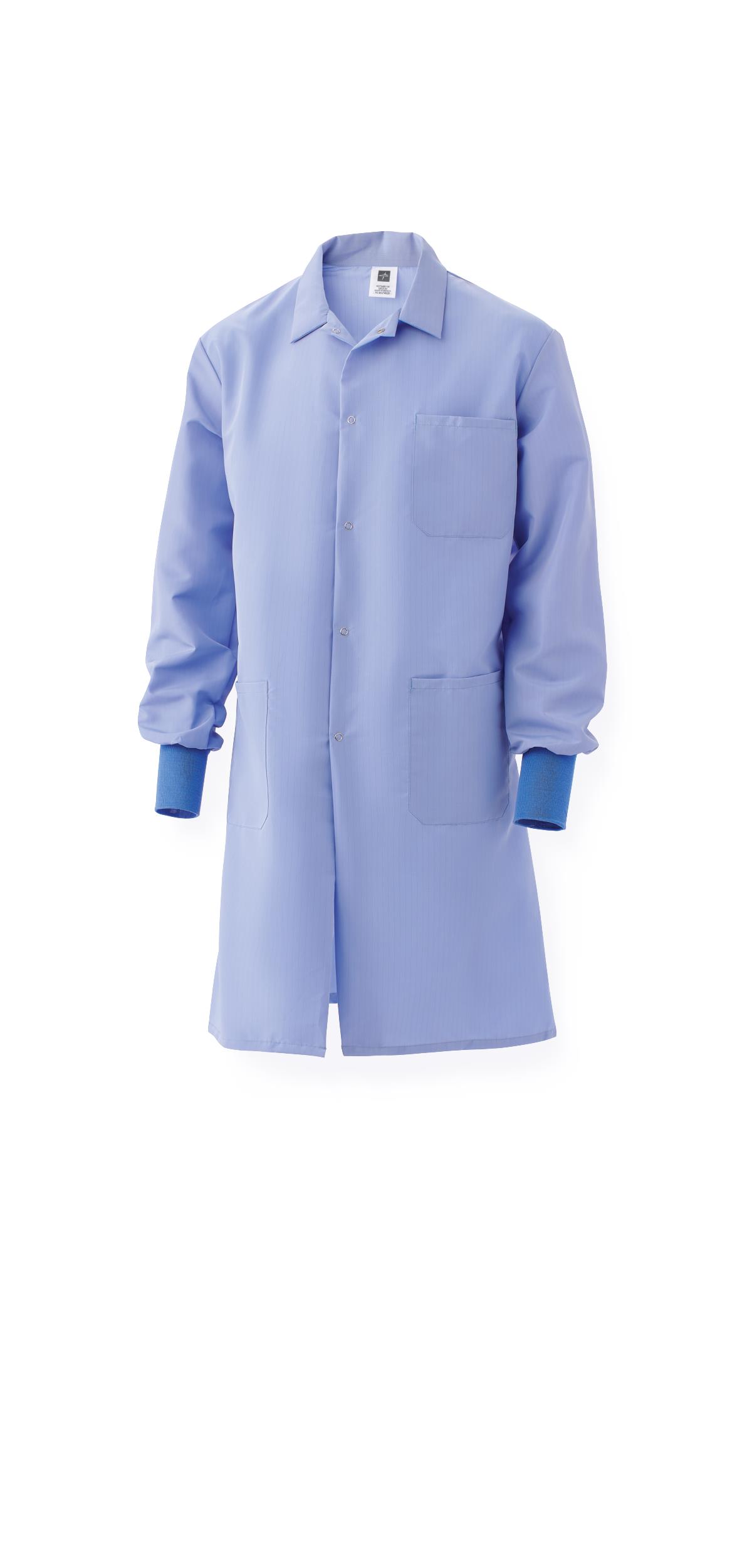 Medline ResiStat Protective Reusable Barrier Lab Coat-Medline Textiles