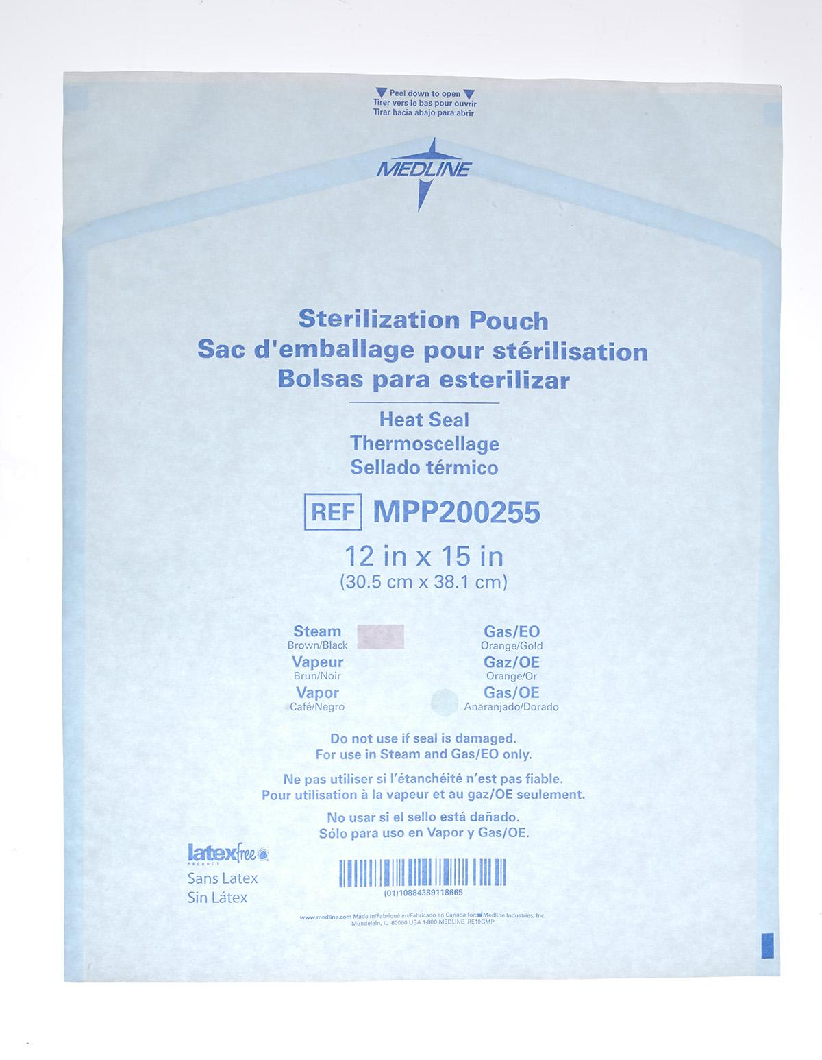 Heat Seal Sterilization Pouches Medline Industries, Inc.