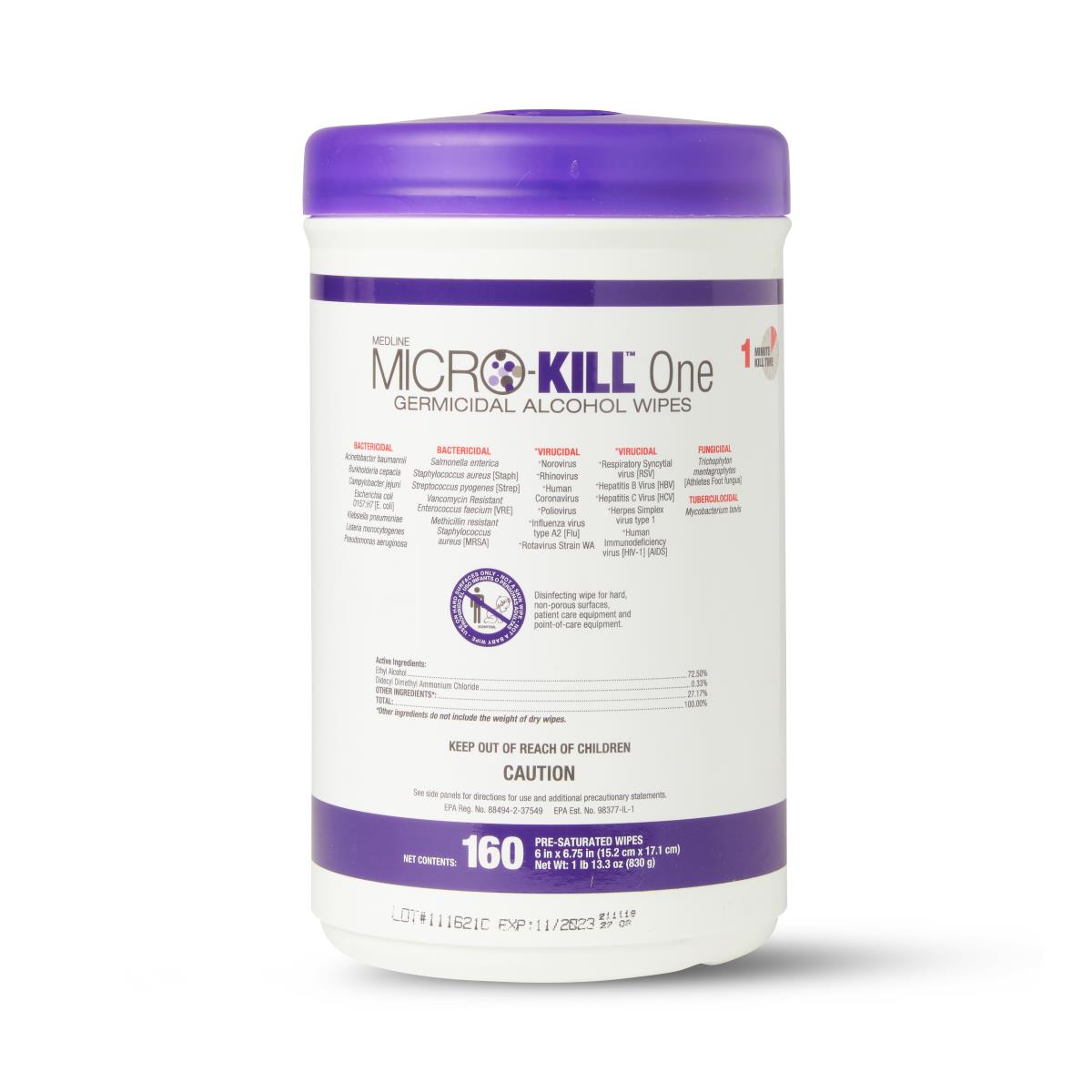 SideKick Disinfecting Wipes Medline Industries, Inc.