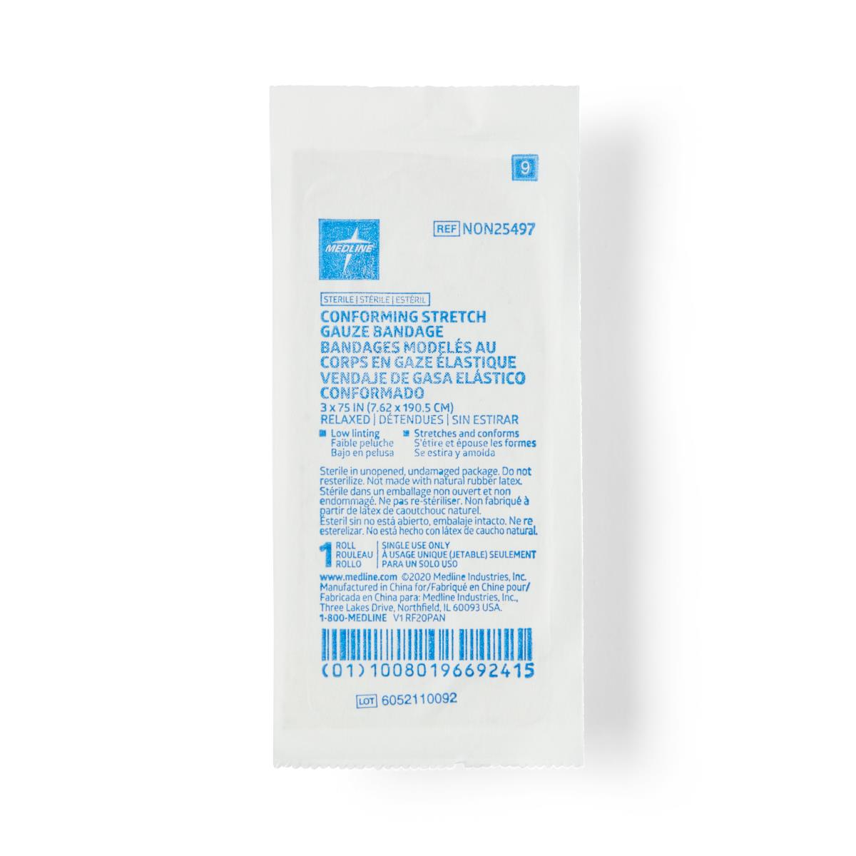 Sterile Kling Rayon Conforming Bandage Medline Industries, Inc.