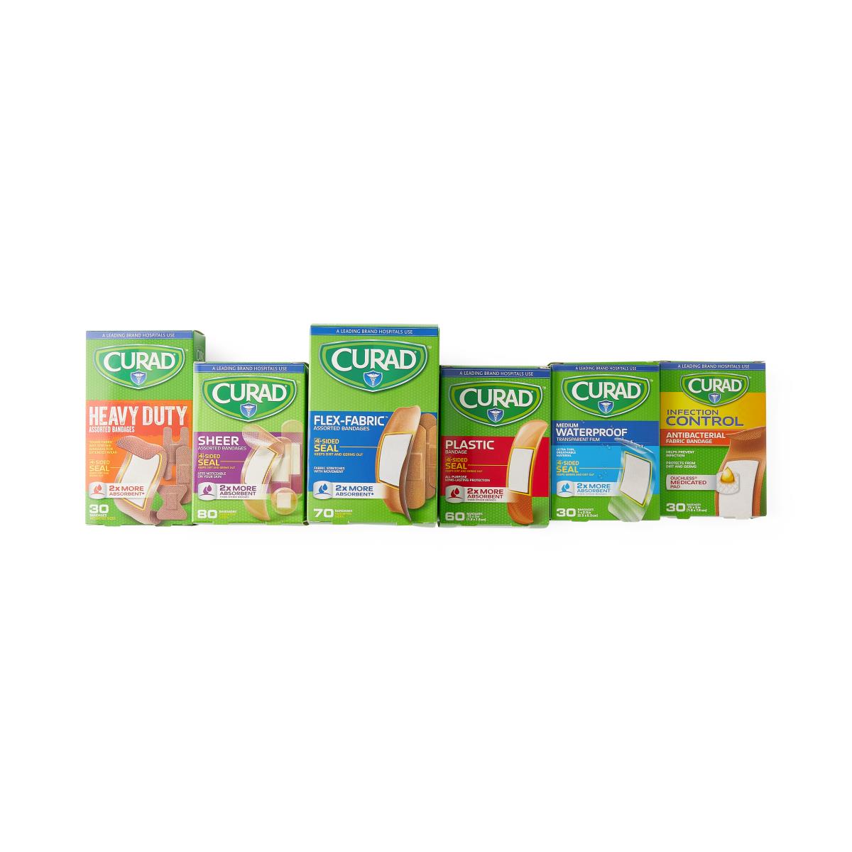 CURAD Variety Pack Assorted Bandages PF19542