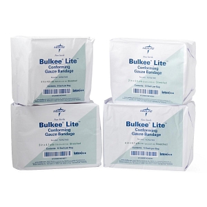Bulkee Lite Nonsterile Cotton Conforming Bandages | Medline Industries ...