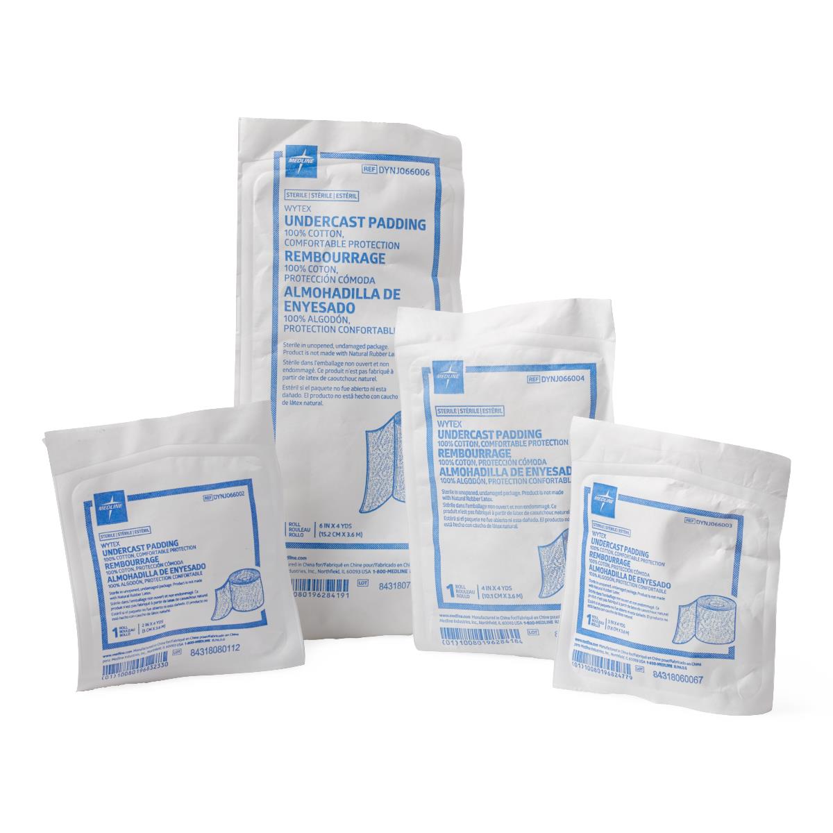 Wytex 100% Cotton Sterile Undercast Padding | Medline