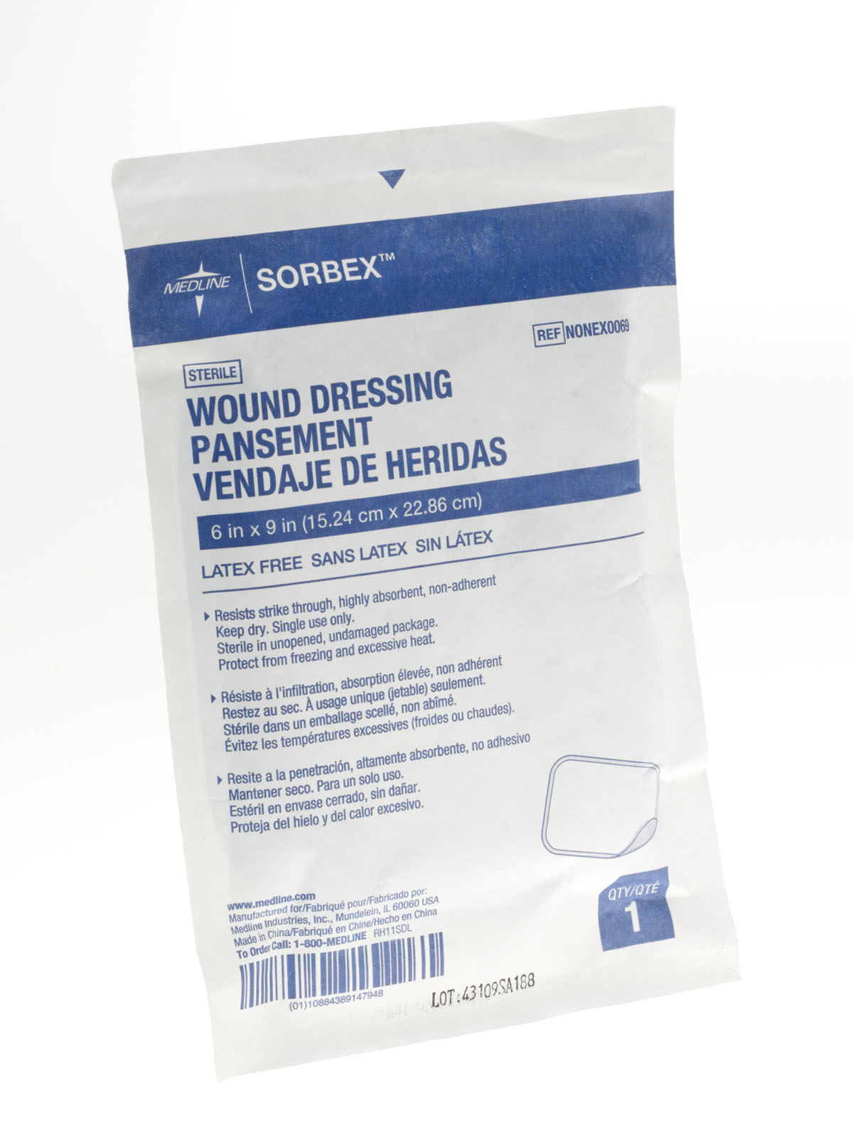Sorbex Sterile Absorbent Dressings PF19546
