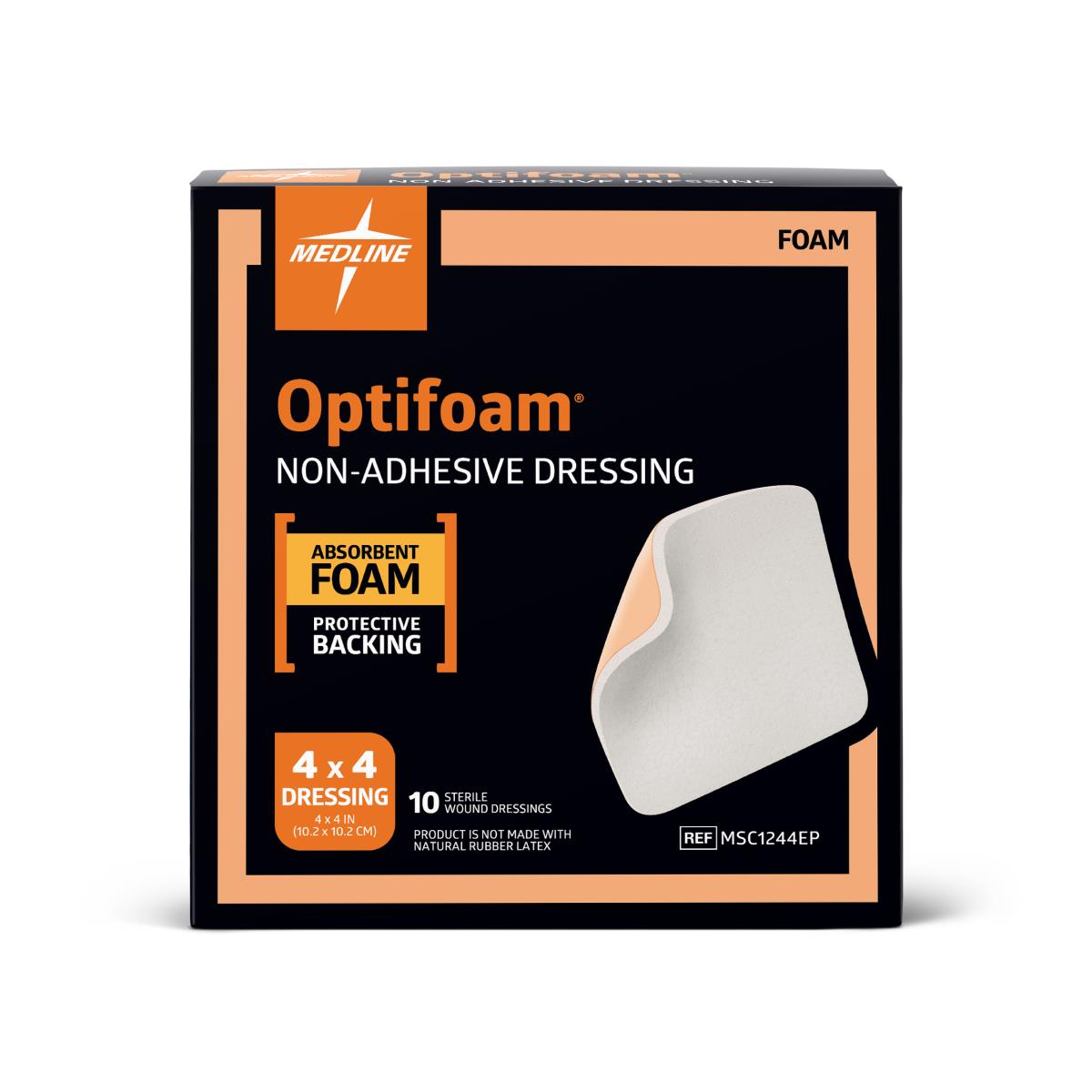 Optifoam Nonadhesive Foam Wound Dressings PF00166