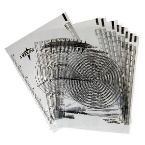 Bullseye Plastic Wound Ruler | Medline