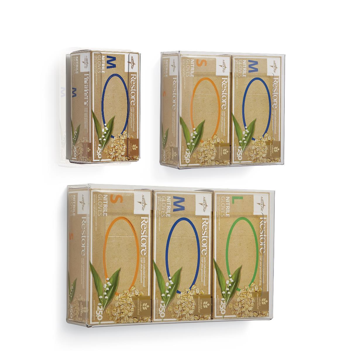 Medline Clear Plastic Glove Dispensers | Medline