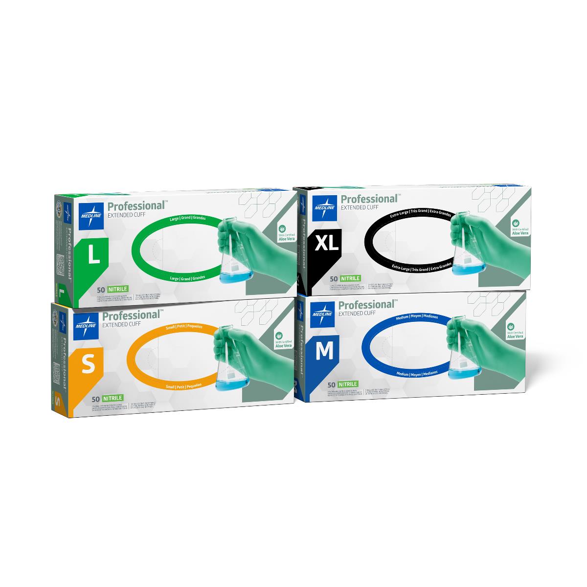 Medline Professional Nitrile Chemo Exam Gloves | Medline