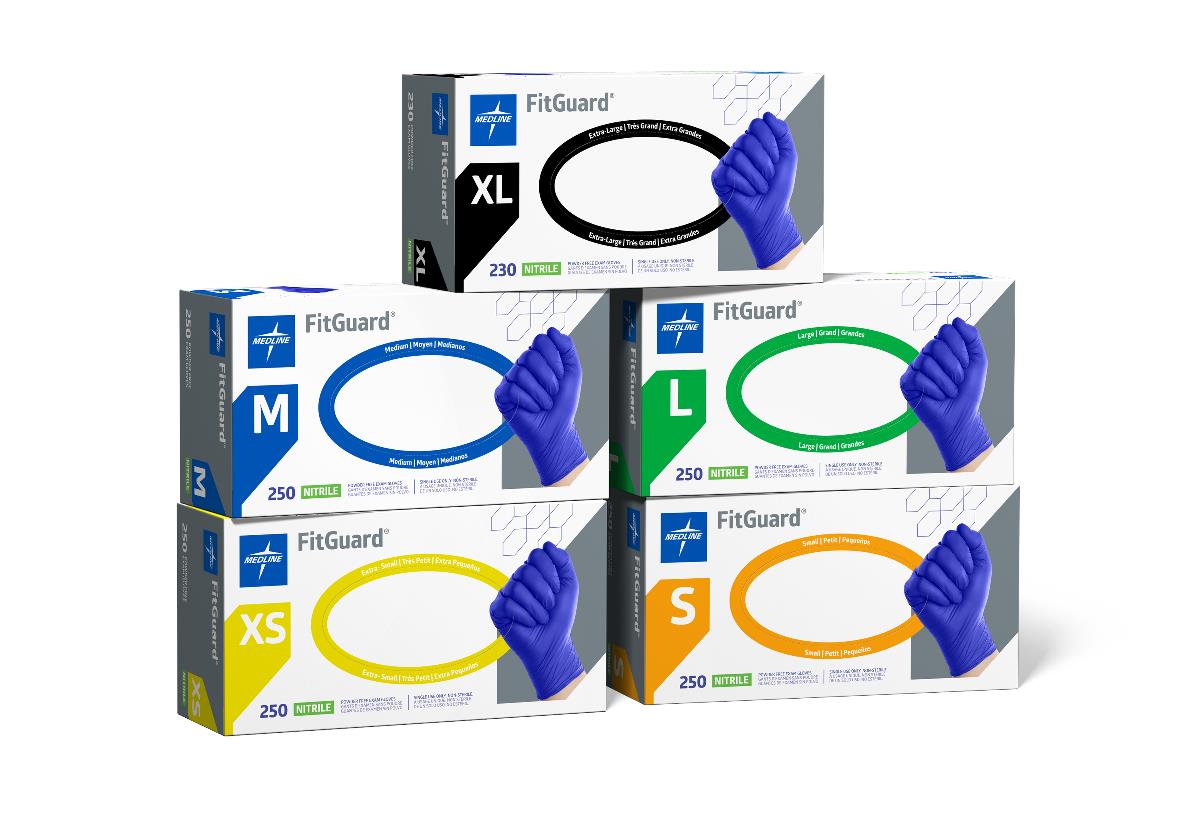 FitGuard Nitrile Exam Gloves | Medline