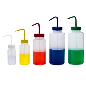 Wide-Mouth LDPE Color-Coded Wash Bottles | Medline Industries, Inc.