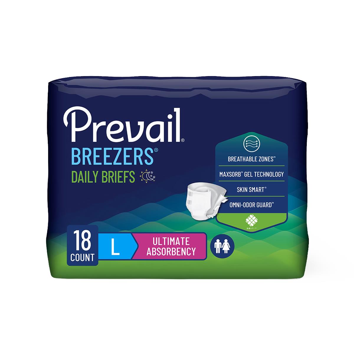 TLSS LIBERO 美品　27.0 Prevail Breezers Daily Briefs | Medline