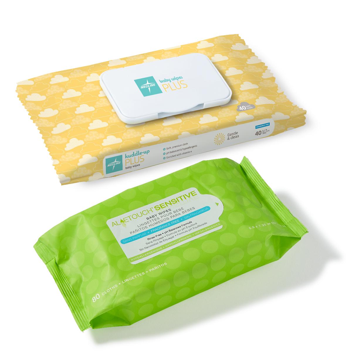 Hypoallergenic Fragrance-Free Baby Wipes PF91096