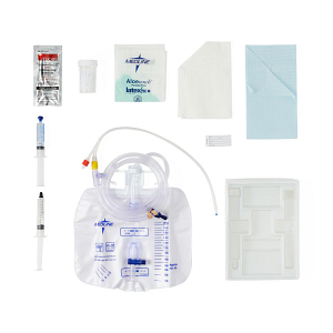 SelectSilicone 2-Layer Foley Catheter Trays with Drain Bag | Medline