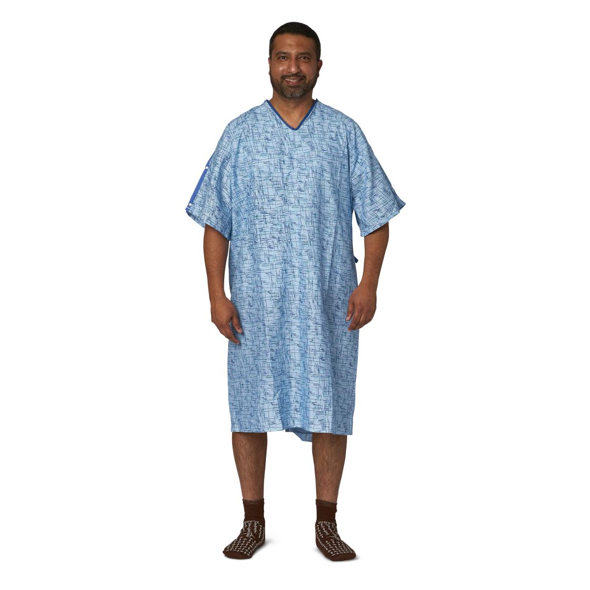 PerforMAX PolyBright IV Patient Gowns | Medline