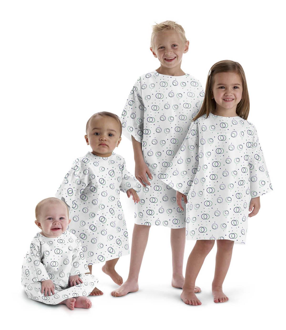Medline Disposable Pediatric Patient Gowns Medline