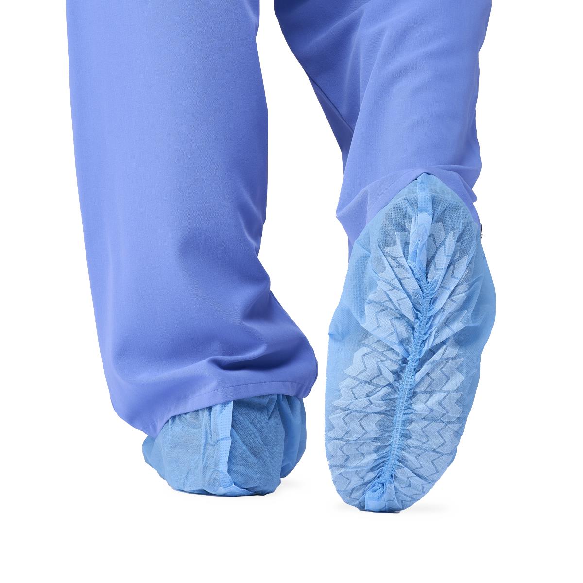 Medline Spunbonded Polypropylene Nonskid Shoe Covers | Medline