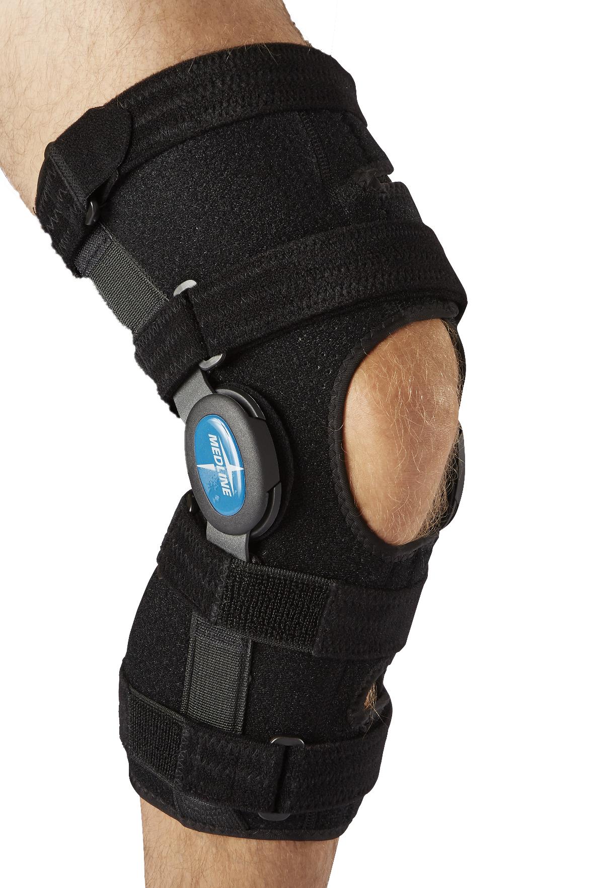 Medline Tall Wraparound Hinged Knee Braces Medline