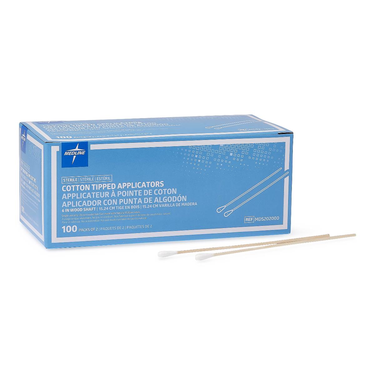 Medline Sterile Cotton-Tipped Applicator | Medline 