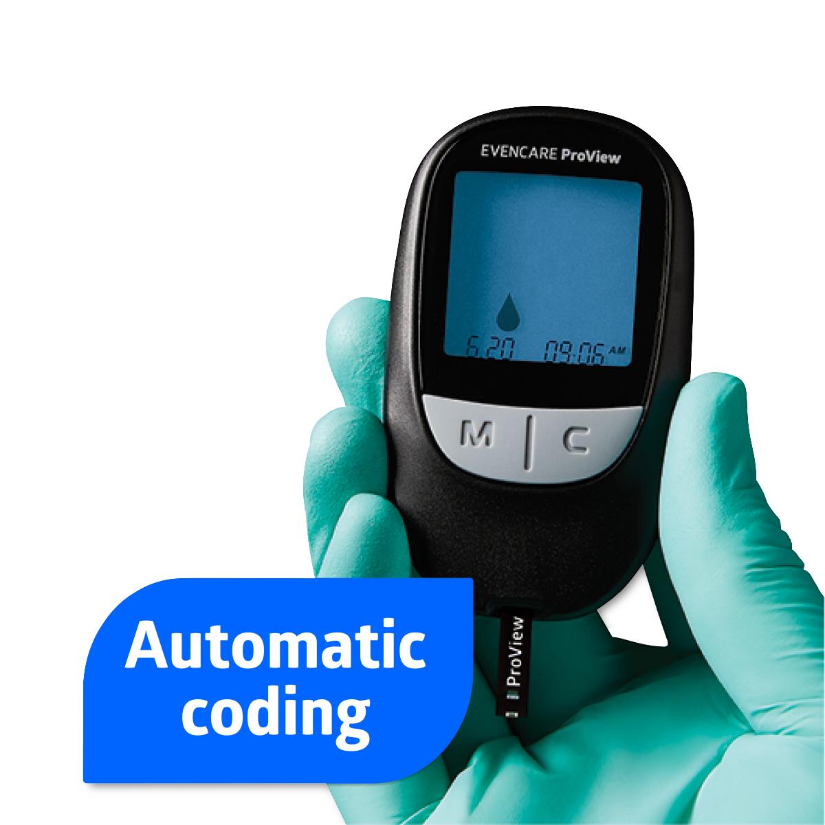 EvenCare ProView Blood Glucose Monitoring System Medline