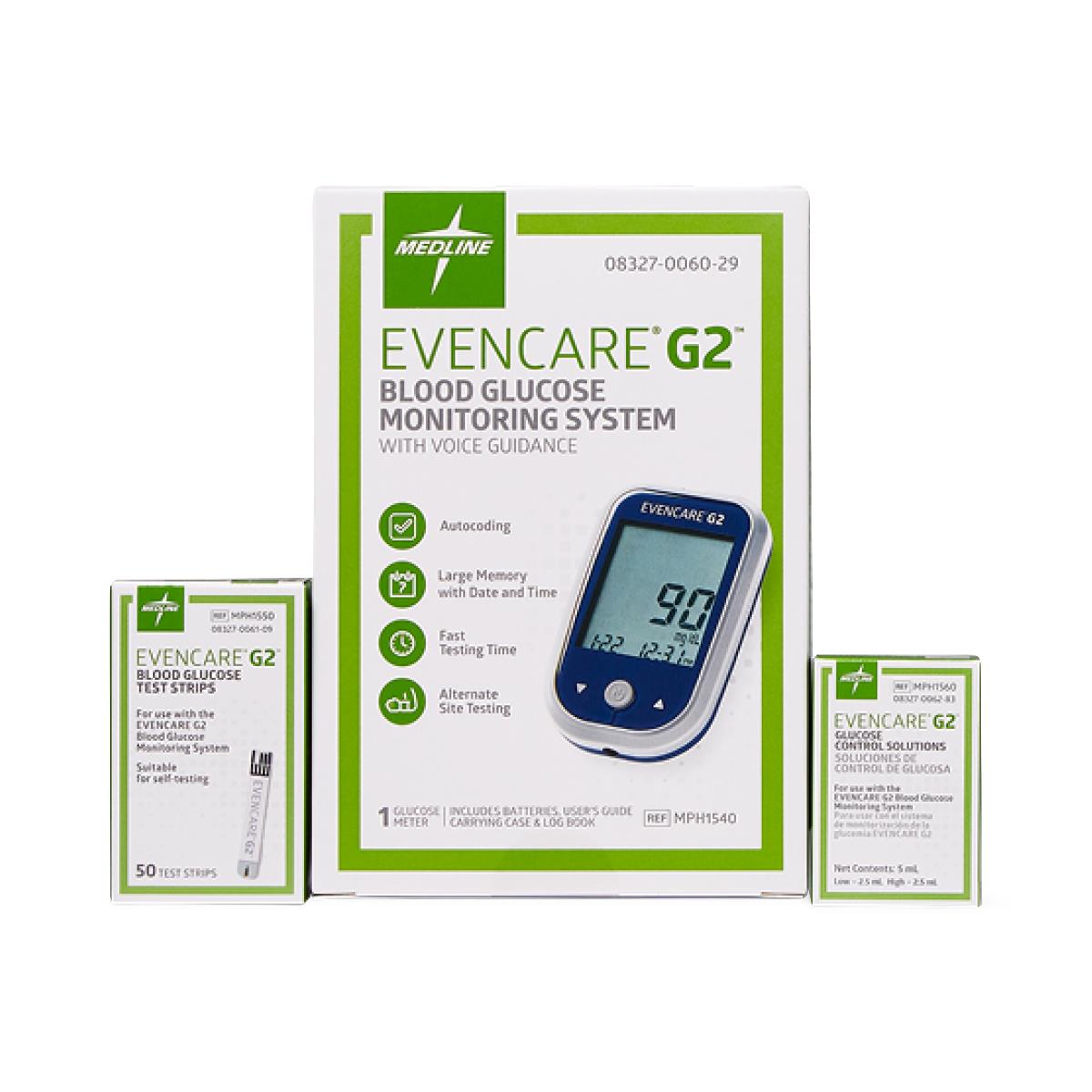 EvenCare G2 Blood Glucose Monitoring Systems | Medline