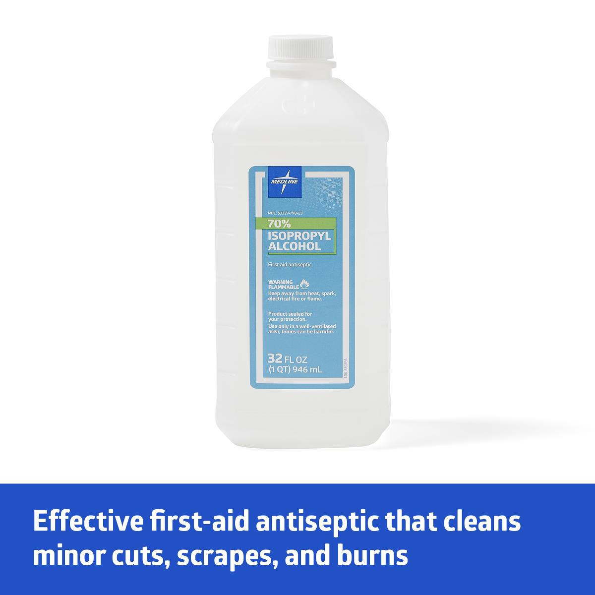 Medline Isopropyl Rubbing Alcohol PF03807