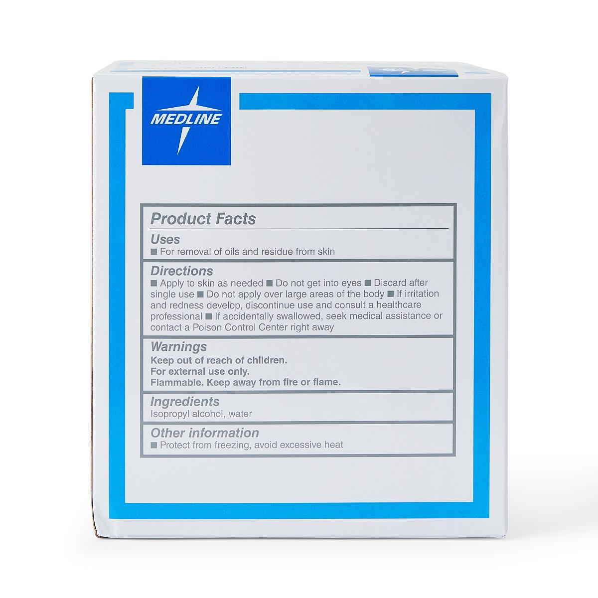 Medline Sterile Triple-Pack Alcohol Swabsticks PF03817
