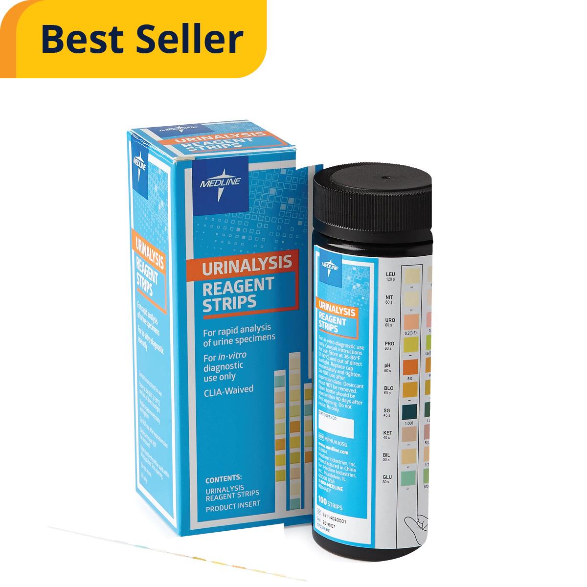 Medline Urinalysis Reagent Strips | Medline