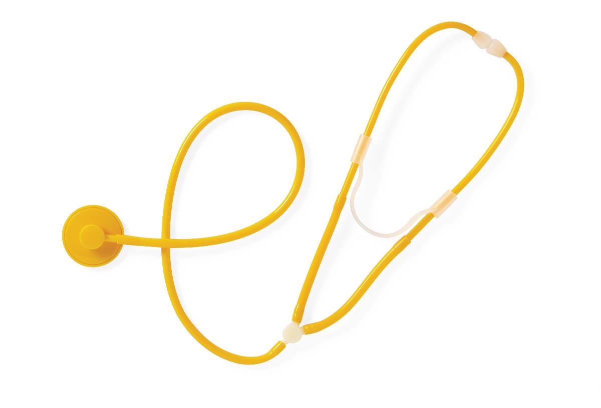 Medline Disposable Stethoscope with Binaural and Chest Piece