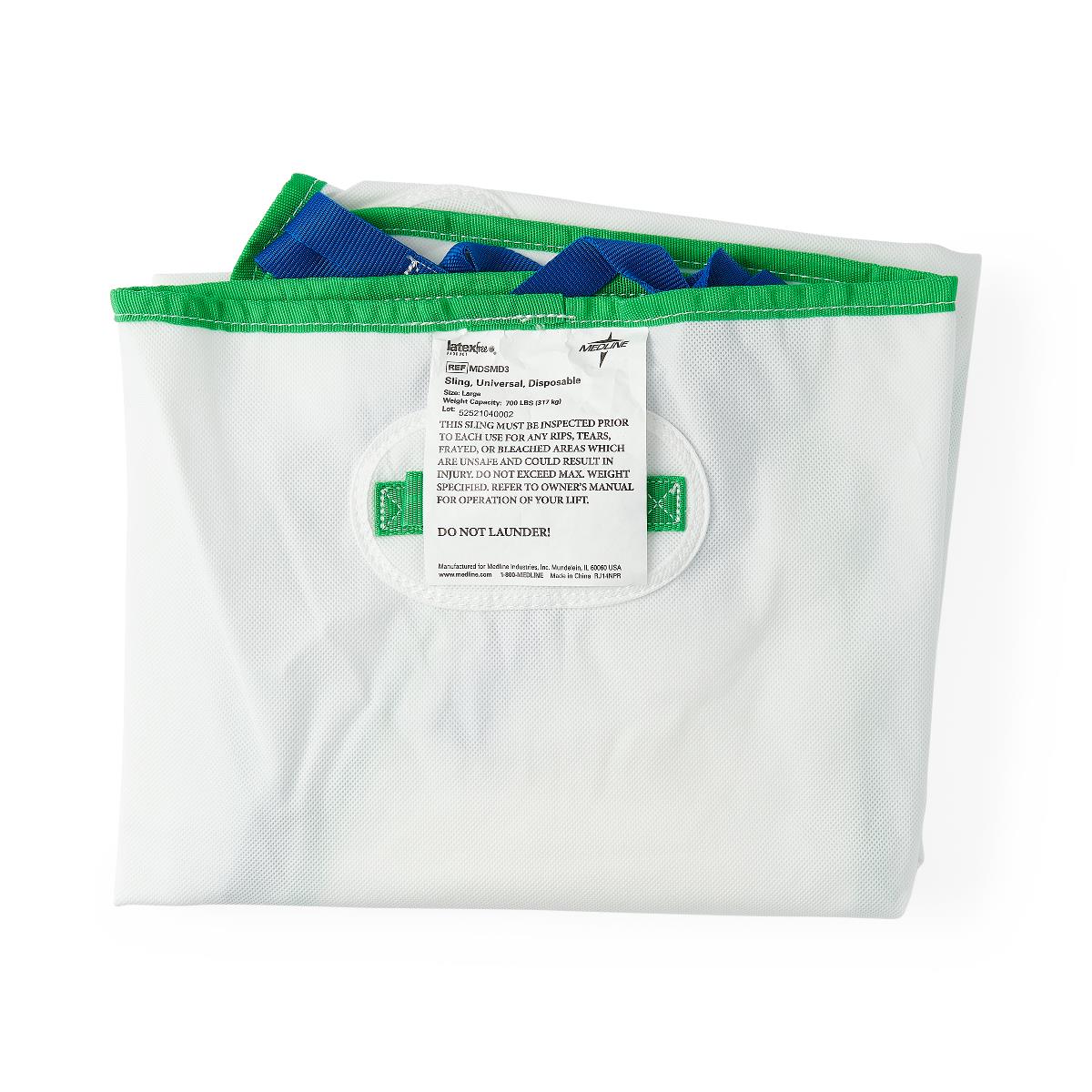 Medline Disposable U-Shaped Patient Slings | Medline