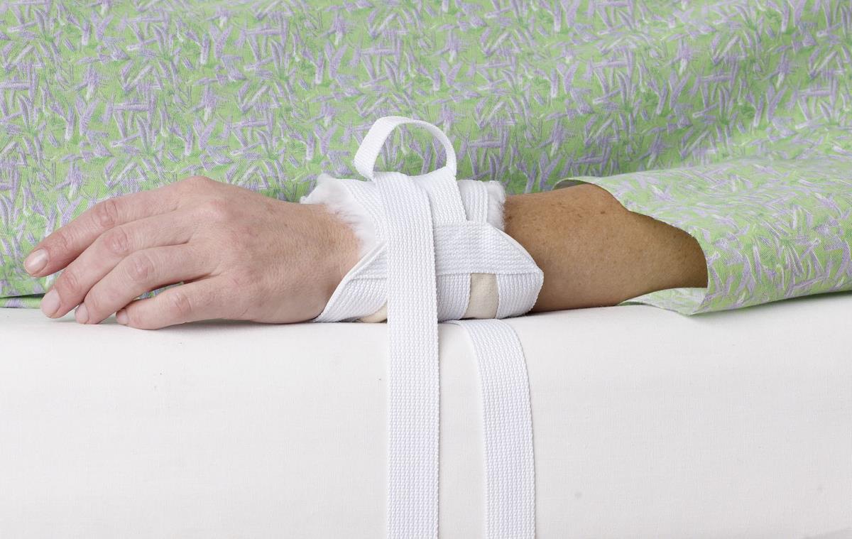 Medline Buttonhole Closure Soft Limb Holders | Medline