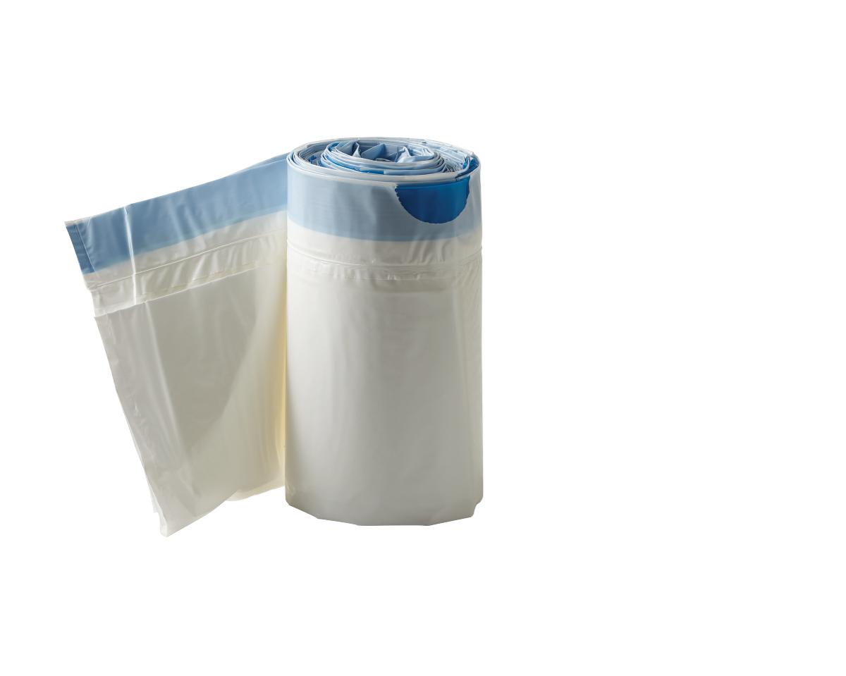 Commode Bucket Liner With Absorbent Pad
